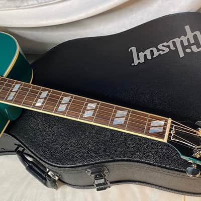 NEW! ! Gibson Hummingbird Standard - Translucent Teal - Acoustic Electric - Authorized Dealer - 4.9 lbs - G05734 image 5