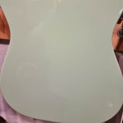 Fender limited edition Jazz-tele 2018 surf green Ny med gigbag image 4