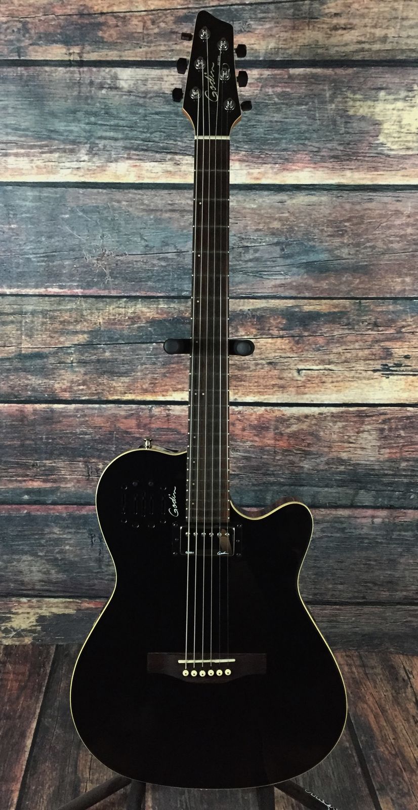 【値下げ】godin a6 ultra black 美品 Godin A6 Ultra HG Black | Reverb