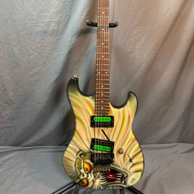 Kramer Baretta 1985 Custom Lion Airbrush image 1