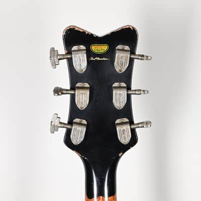 Gretsch Custom Shop USA Masterbuilt Chad Henrichsen 1955 Penguin Heavy Relic- Firebird Red over Black 2025 (UC25113955) image 9