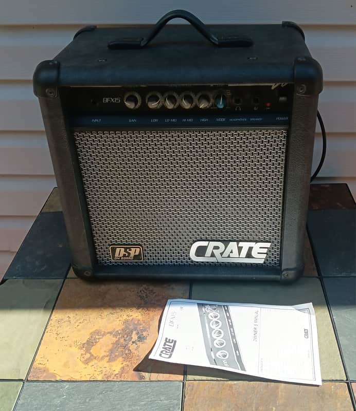 Crate BFX15 Bass Amplifier w/ DSP on board effects image 1