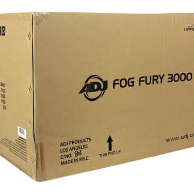 American DJ Fog Fury 3000w DMX Fog Machine With Wired Remote+Battery Par Light image 8