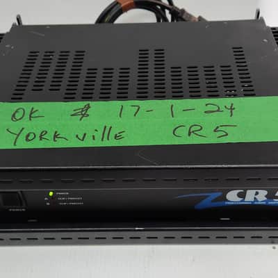 YORKVILLE Power Amp Model CR-5 , 2 x 250 W/BCD, Made in Canada Bild 6
