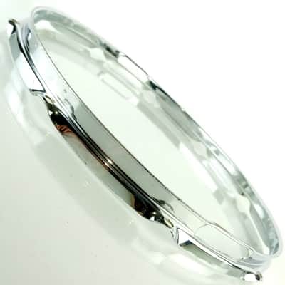 Ludwig 15"10Lug 1.6mm Resonant Marching Snare Drum Rim/Hoop Triple Flange US 80s image 4