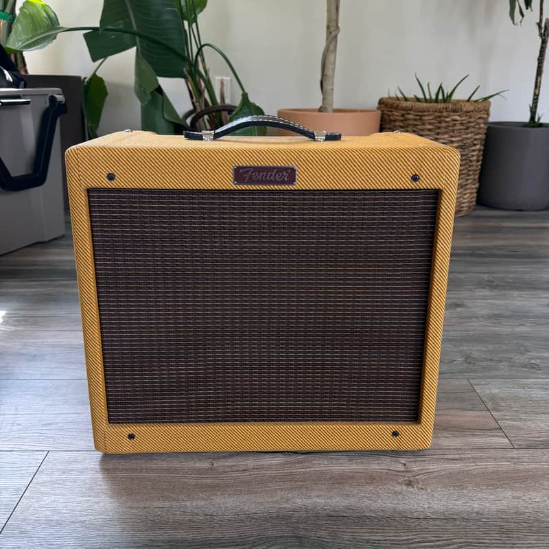 Fender Blues Junior Lacquered Tweed 15-Watt 1x12" Guitar Combo 2016 - Present - Lacquered Tweed