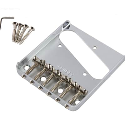 Fender 6-Saddle Vintage Telecaster Bridge Assy 0990810000 image 1