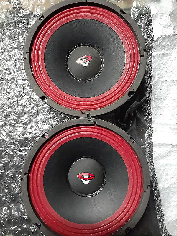 CERWIN VEGA PMR 8" HYBRIDS PAIR PA WOOFERS 8 OHMS 200 WATTS CLOTH SURROUNDS 20CVC image 1
