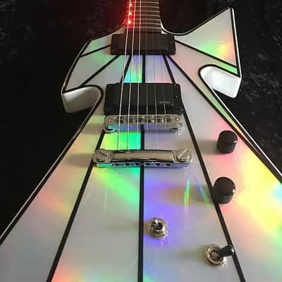 *PRE-ORDER BUILD* Limited Time Offer Black Diamond Custom Shop USA KISS Tribute Holoflash Guitar to Kiss Heavens on Fire Hand crafted in AMERICA image 2