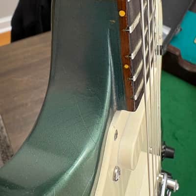 Vintage 1967 Gibson Melody Maker D with Vibrola Pelham Blue Original Case Music City Bridge Savvy image 10