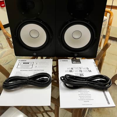Yamaha HS8 Powered Studio Monitor (Pair) - Black image 6