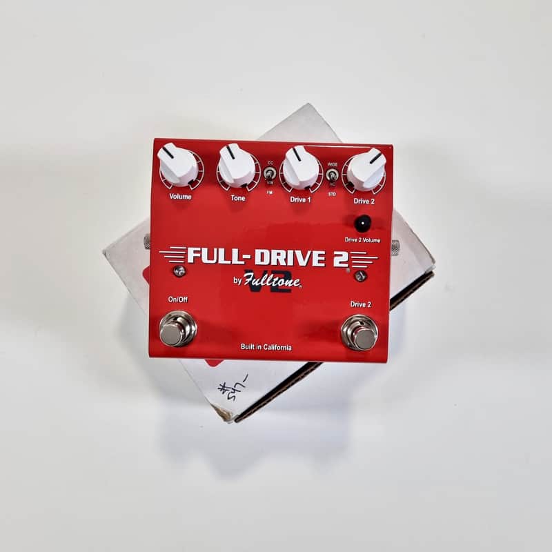 2018 – Present Fulltone Full-Drive 2 V2 Red