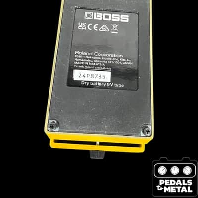 Boss OS-2 OverDrive/Distortion (Silver Label) 1990 - Present - Yellow - X17112 image 6