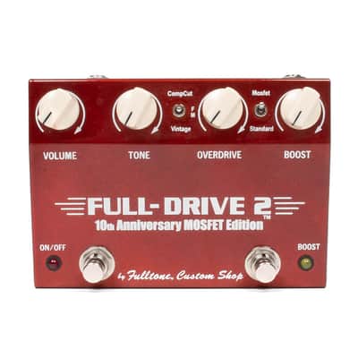 Fulltone Full-Drive 2 10th Anniversary MOSFET Overdrive | Reverb