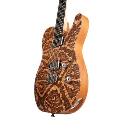 ESP USA Limited Edition TE-II Hardtail Electric Guitar - Snake Skin - #US21176 image 11