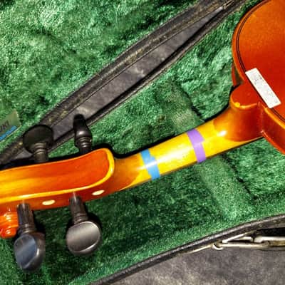 Suzuki Model 220 (1/10 Size) Violin, Japan, 1979 with case & bow image 13