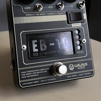 *Mint Walrus Audio EB-10 Matte Black image 1
