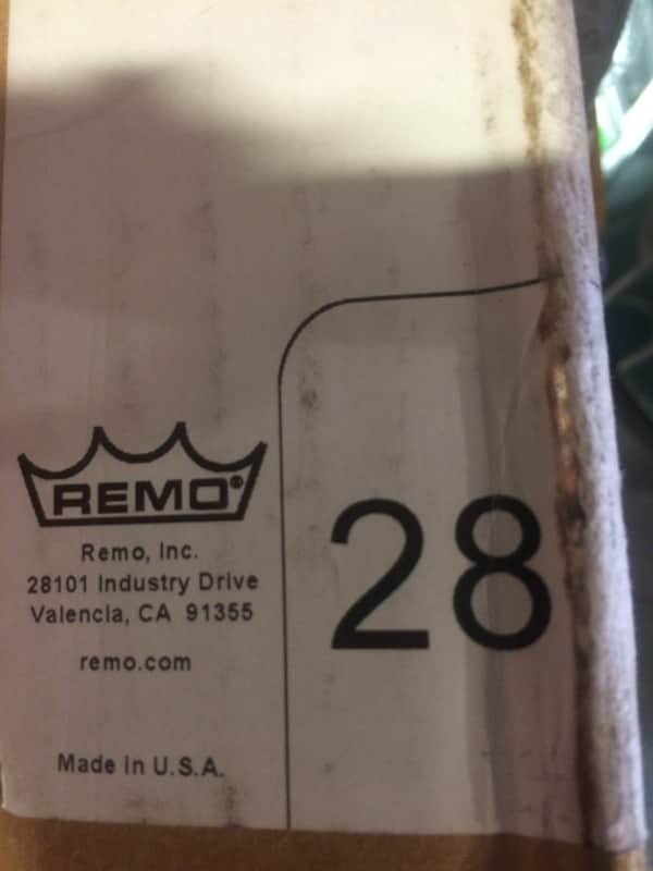 Remo TI-Series Hazy Timpani Drum Head 28" image 1