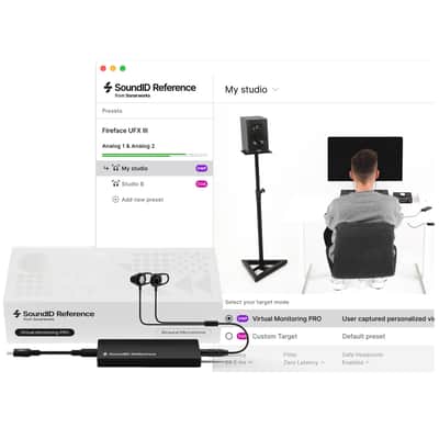 Sonarworks SoundID Reference Virtual Monitoring PRO with Microphone Upgrade from SoundID Reference image 1