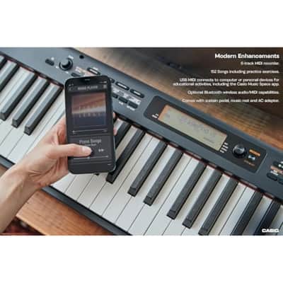 Casio CDP-S360 Portable Digital Piano with 88-Key Weighted Action, LCD Display, 700 Tones, 200 Rhythms, Sheet Music Stand, Power Supply and USB-MIDI image 6
