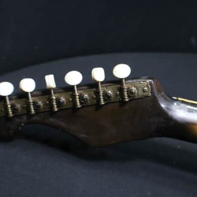 A Vintage Teisco Electric Guitar  in a Soft Case   # 4 G image 8
