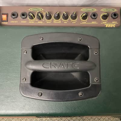 Immagine Crate Taos CA30D 30-Watt 1x8" Acoustic Guitar Combo with DSP Effects 2000s - Green - 2