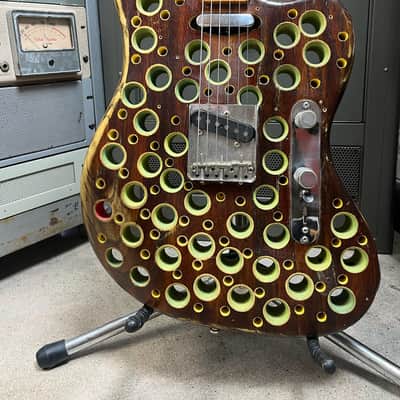 Fender Holycaster Jazzcaster telemaster - Trypophobia ( telecaster Jazzmaster offset freak out ) image 3
