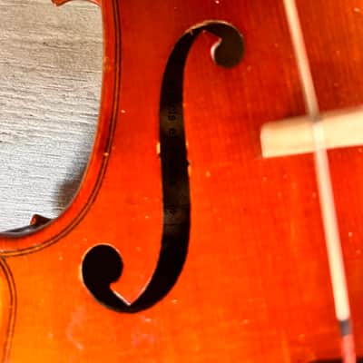 JTL Dulcis et Fortis 3/4 Antique French Violin image 3