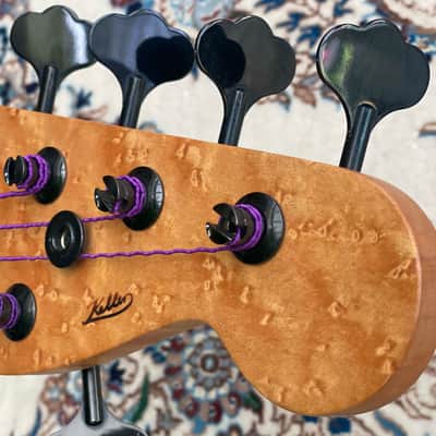 5 String custom made by master luthier Keller (Munich/Germany) ca. 1990 - blond image 18