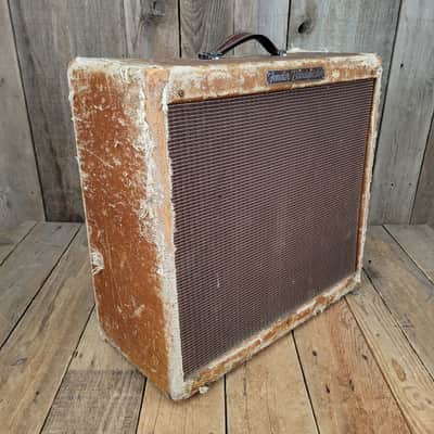 Fender Bandmaster 5E7 Tweed 3x10 1955 - Tweed image 2