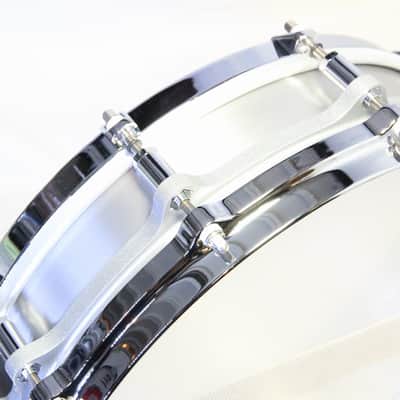 PEARL YA1435-2 Yukihiro Signature 14x3.5 Pearl Pearl Snare Drum Case included [06/13] image 5