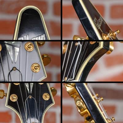 Gibson Custom Art & Historic Flying V Custom “One Of The Forty” Ebony 2002 w/Hard Shell Case image 11