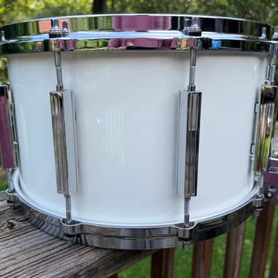 Tama AW318 Artwood Gibraltar 14x8” Snare - Piano white image 10