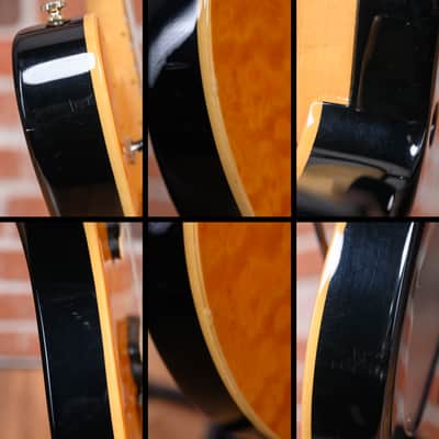 Peavey EVH Wolfgang Special Quilted Maple Top Amber 1999 w/OHSC image 14