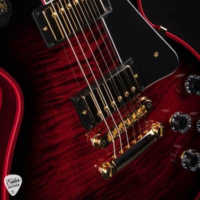 Gibson Custom Shop Made 2 Measure Les Paul Custom Figured Red Widow 9.15 #CS600542 image 12