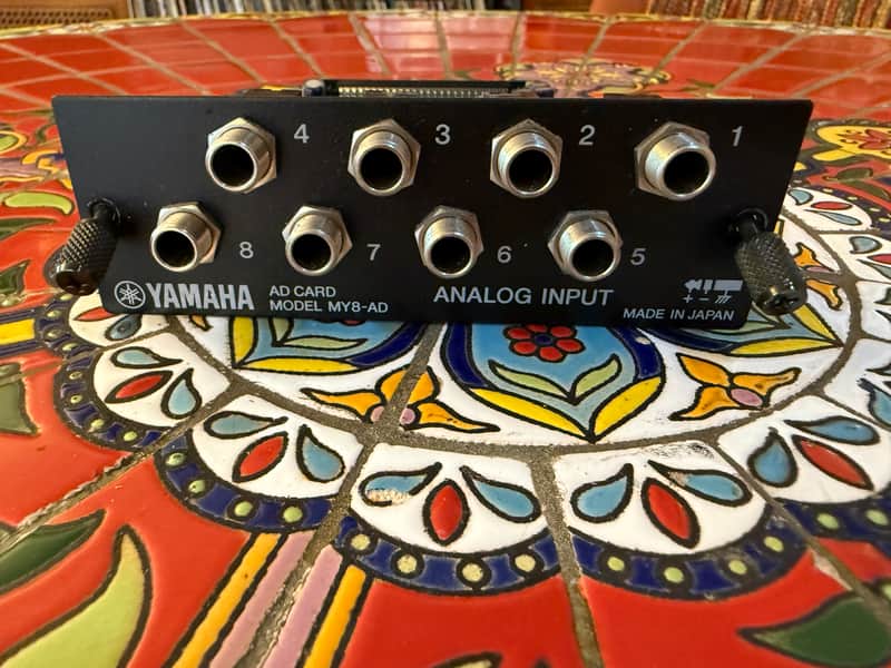 Yamaha MY8-AD 8 Ch Analog Input Card image 1