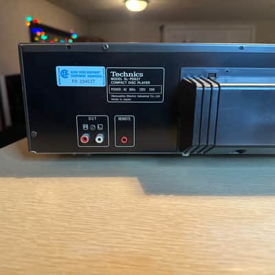 Technics SL-PD627 Compact Disc Changer - 5 Disc -  Black - Tested *NEW BELTS* image 8