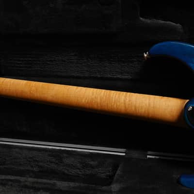 Music Man BFR LTD JP15-6 Quilt Maple 2015 - Bali Blue image 7