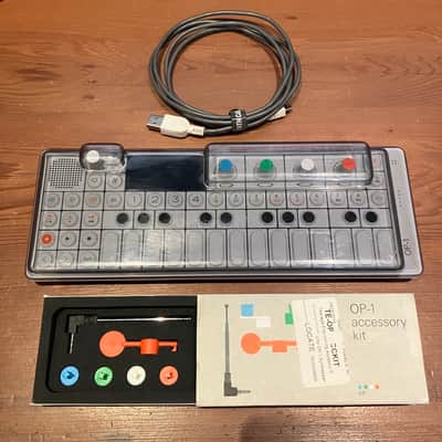 Teenage Engineering OP-1 (Original) – Very Good Condition with Rare Accessory Kit & Decksaver image 1
