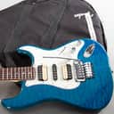 2018 Fender Japan Michiya Haruhata Stratocaster Caribbean Blue | Excellent Condition | Rare Signature Model