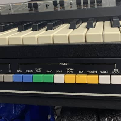 Roland  Jupiter 4 1978-1981 - Black and grey metal chassis wood siding