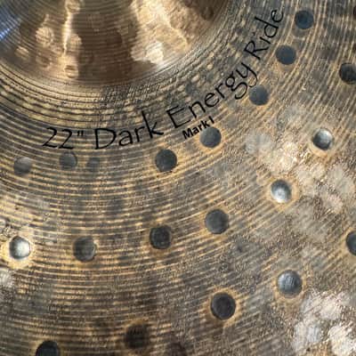 Paiste Signature Dark Energy 22" Mk1 Ride Cymbal 3022g image 2