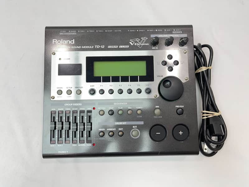 Roland TD-12 V-Drum 20 Module Brain Electronic TD12 image 1