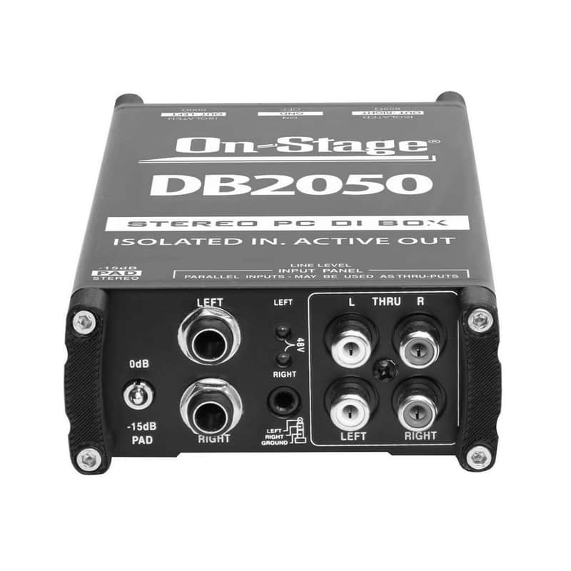 On-Stage DB2050 Active Multi-Media DI Box image 1