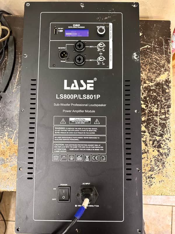 LASE Compatible Replacement Power Amplifier Module for YORKVILLE LS801P LS800P S image 1