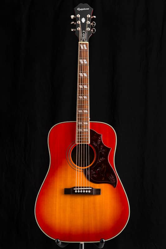 Epiphone Hummingbird Studio Faded Cherry Sunburst image 1