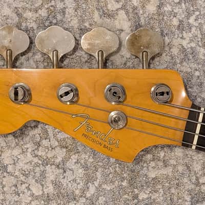 Lefty 1988-89 Fender PBD-62 Precision Bass black - Made in Japan image 13