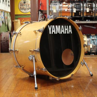 Yamaha Maple Custom Outfit in Natural Maple 16x22 9x13 14x16 image 2