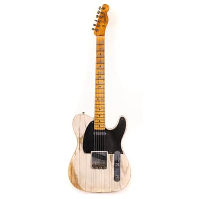 Fender Custom Shop 1957 Telecaster Ultimate Relic White Blonde Masterbuilt Andy Hicks image 2