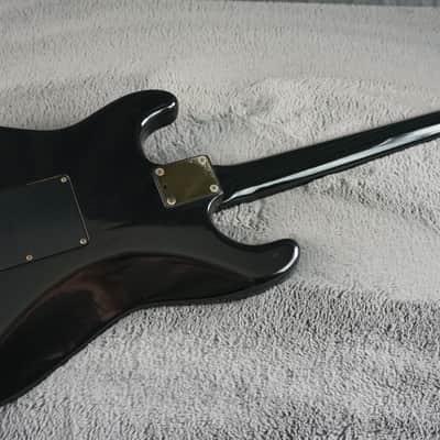 Fender Stratocaster Contemporary HSS Floyd Rose MIJ Fujigen E6 Black 1986-1987 image 16